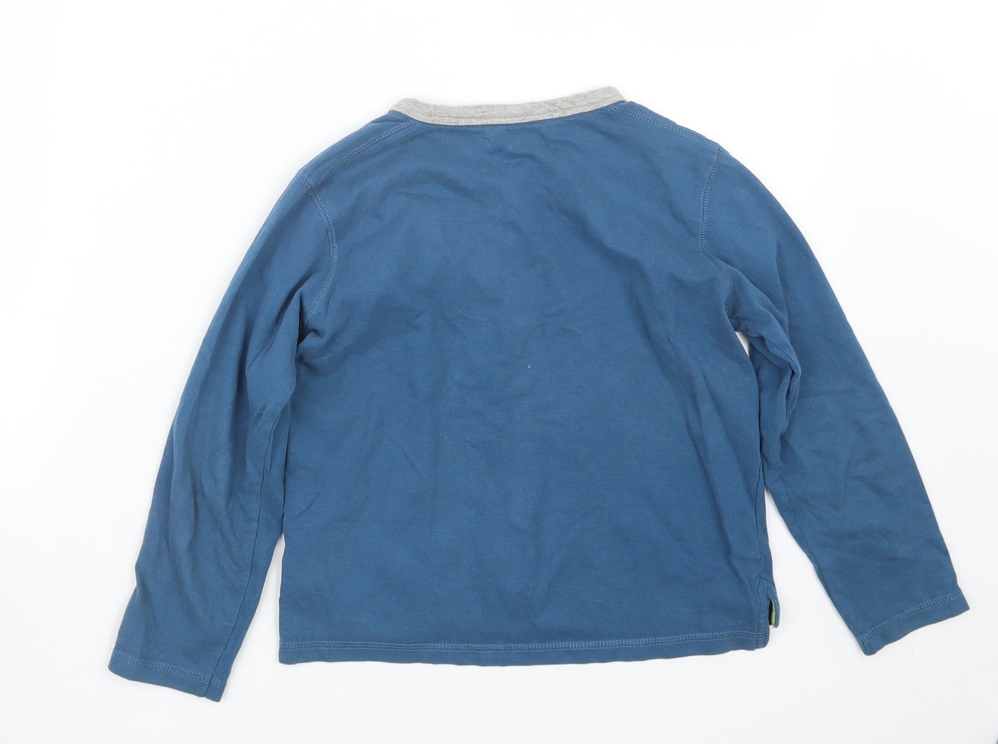 Blue Zoo Boys Blue   Basic T-Shirt Size 7-8 Years