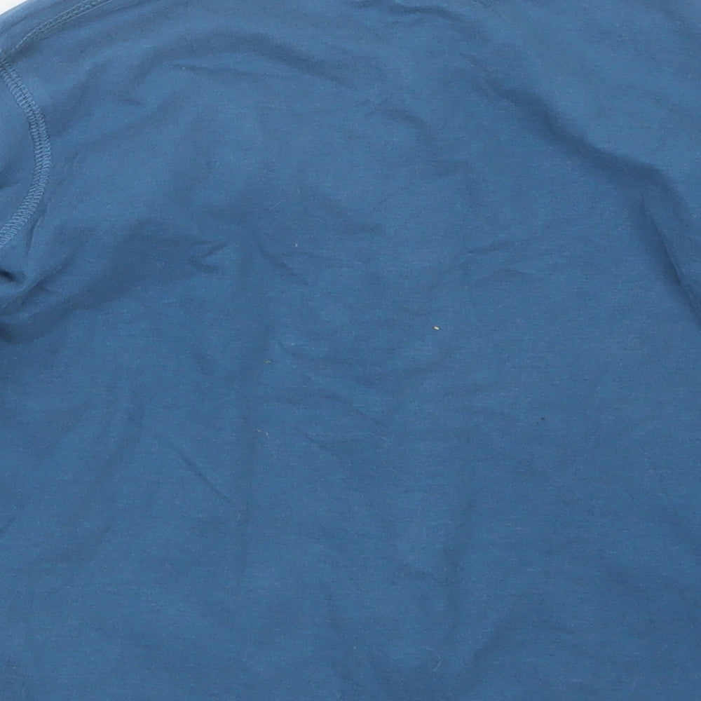 Blue Zoo Boys Blue   Basic T-Shirt Size 7-8 Years