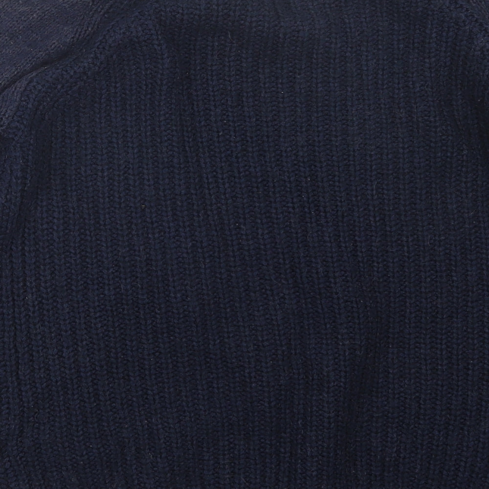 Fat Face Womens Blue  Knit Pullover Jumper Size 12
