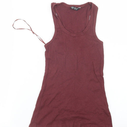 Select Womens Red   Basic Tank Size 8