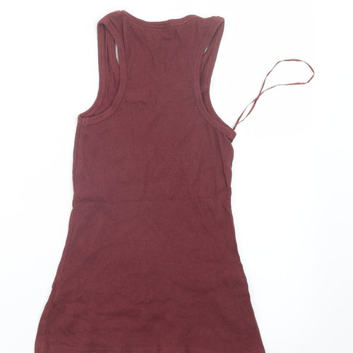 Select Womens Red   Basic Tank Size 8
