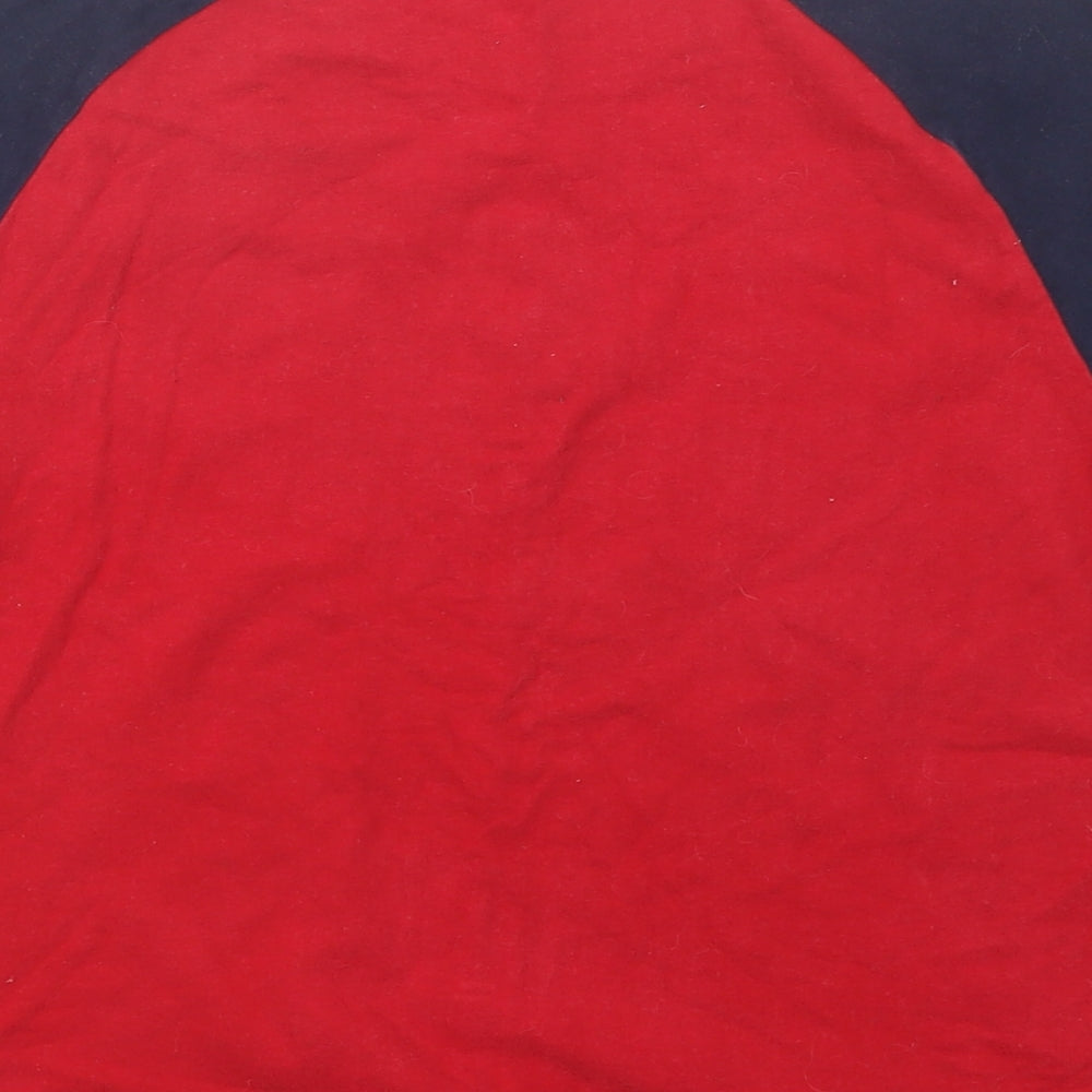 Gap Boys Red   Basic T-Shirt Size 8-9 Years