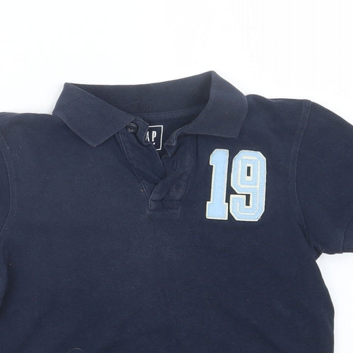Gap Boys Blue   Basic Polo Size 6-7 Years