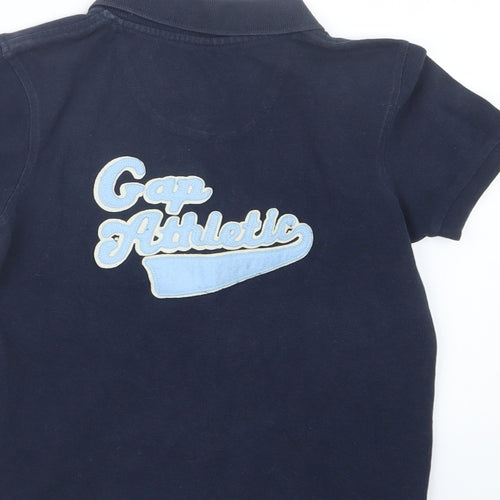 Gap Boys Blue   Basic Polo Size 6-7 Years