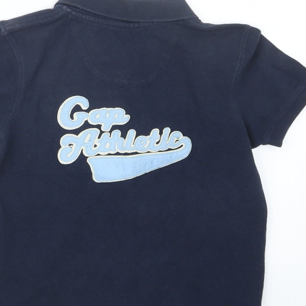 Gap Boys Blue   Basic Polo Size 6-7 Years