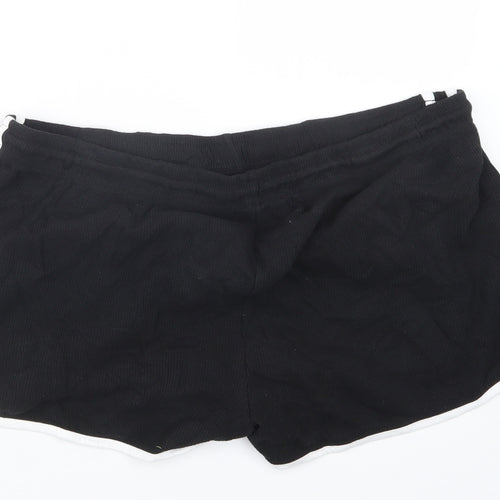 Primark Womens Black   Hot Pants Shorts Size 18