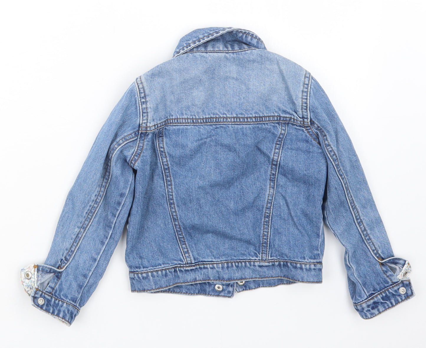 TU Girls Blue  Denim Jacket  Size 2-3 Years