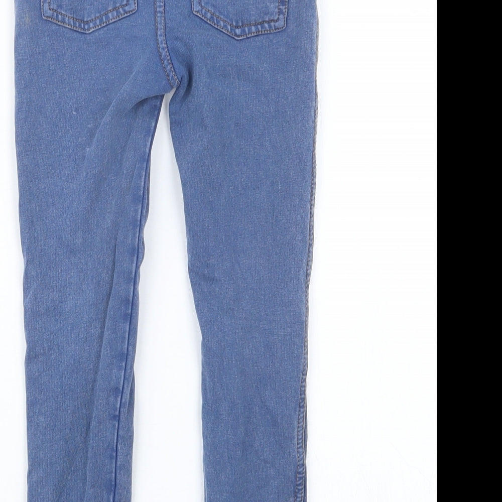 Mantaray Girls Blue   Jegging Jeans Size 3-4 Years