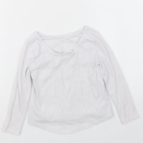 TU Girls White   Basic T-Shirt Size 3 Years