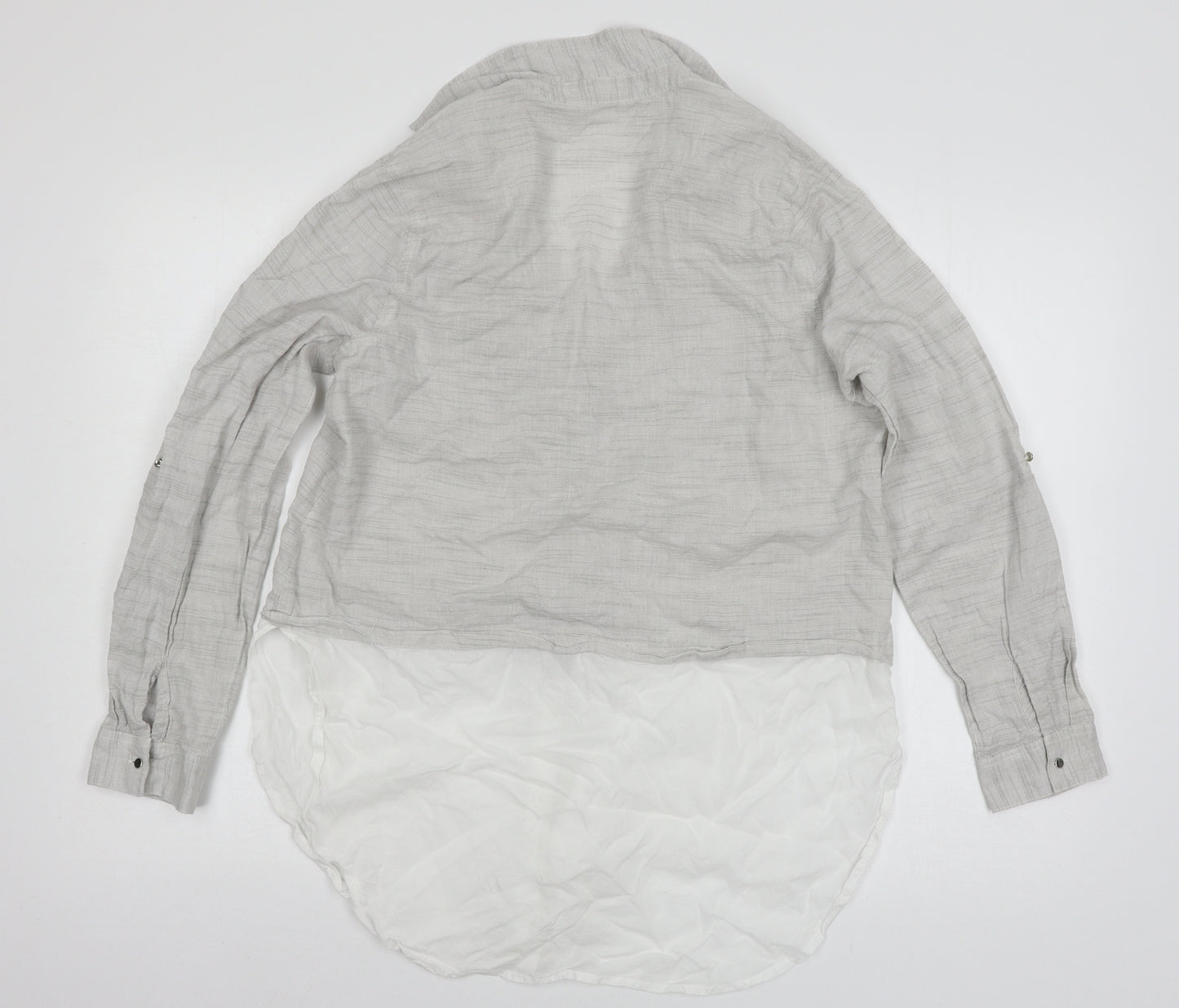 River Island Womens Grey   Basic Blouse Size 12