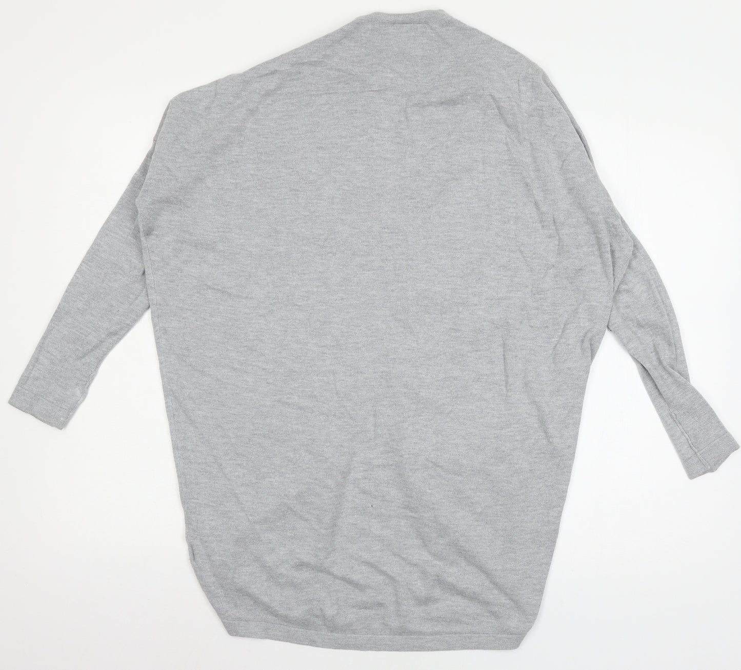 Warehouse Womens Grey  Knit Cardigan Jumper Size S