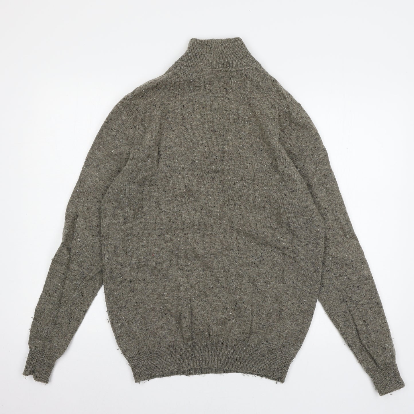 TU Mens Brown  Knit Pullover Jumper Size M