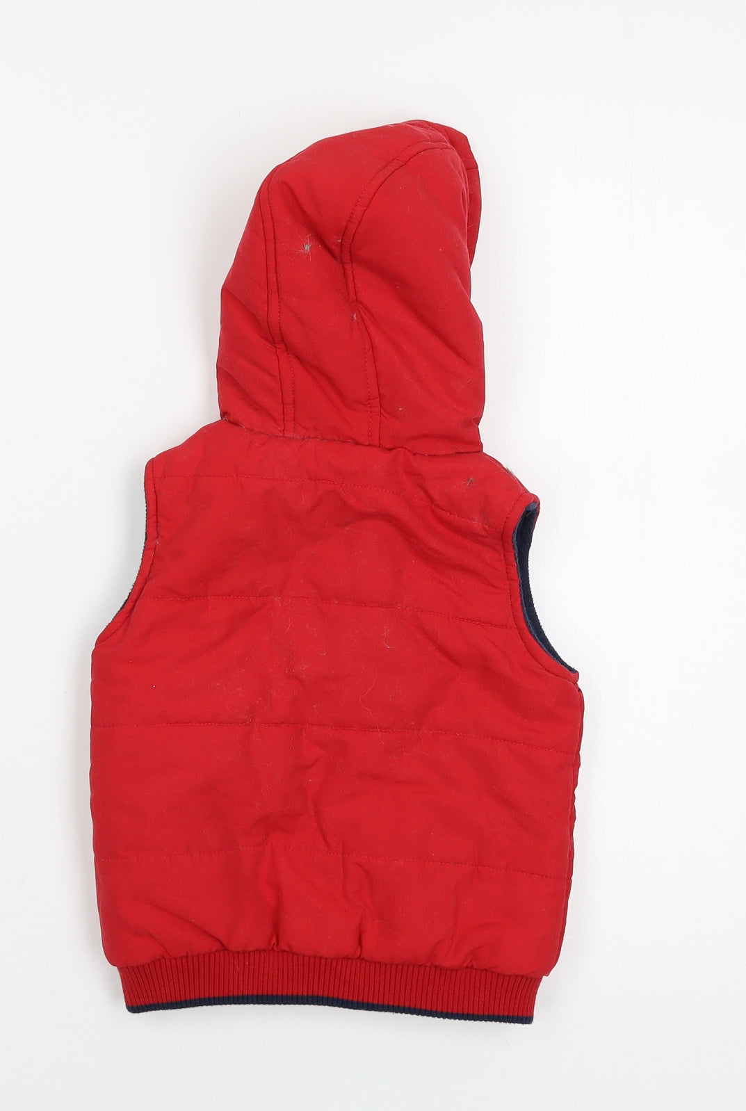 George Baby Red   Gilet Jacket Size 18-24 Months  - Mickey Mouse