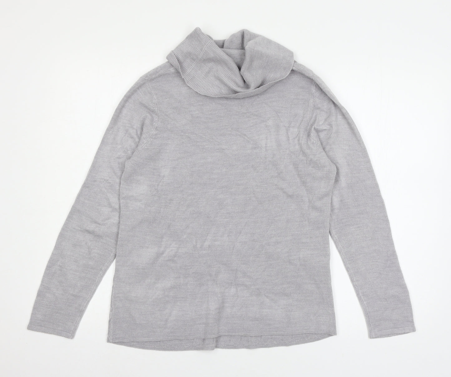 Bonmar Womens Grey  Knit Pullover Jumper Size 12