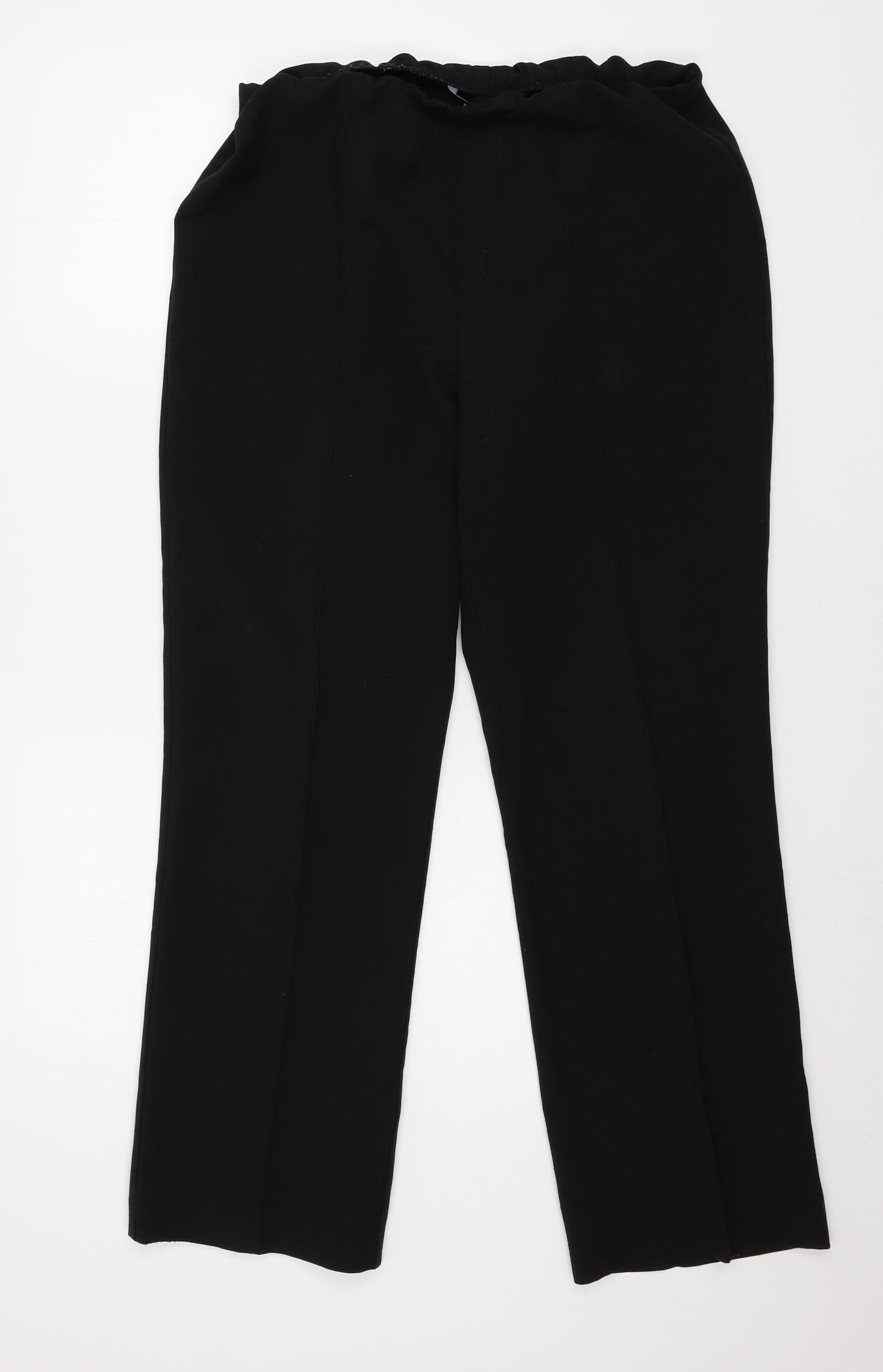 Bonmarché Womens Black   Trousers  Size 14 L28 in