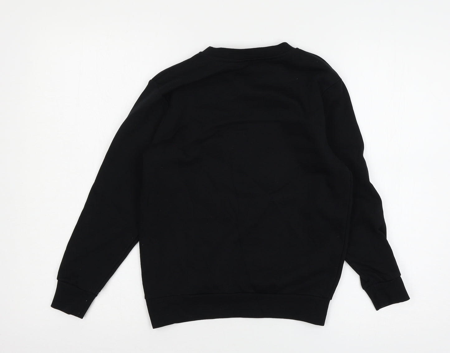 George Boys Black  Jersey Pullover Sweatshirt Size 8-9 Years