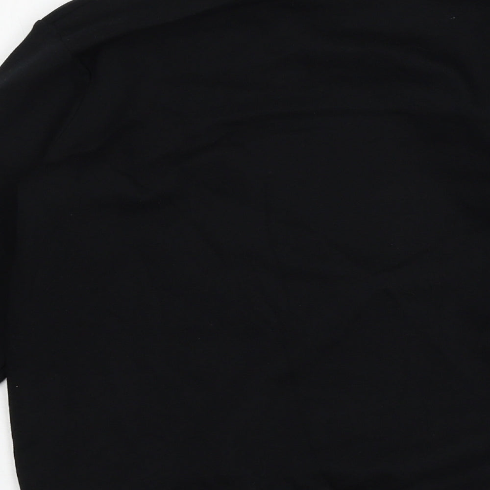 George Boys Black  Jersey Pullover Sweatshirt Size 8-9 Years