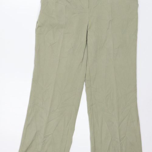 Anna Rose Womens Green   Trousers  Size 12 L26 in