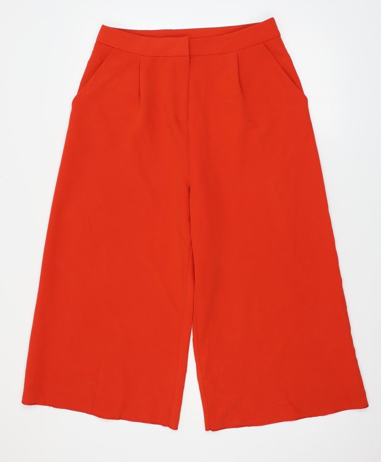 F&F Womens Red   Trousers  Size 12 L28 in