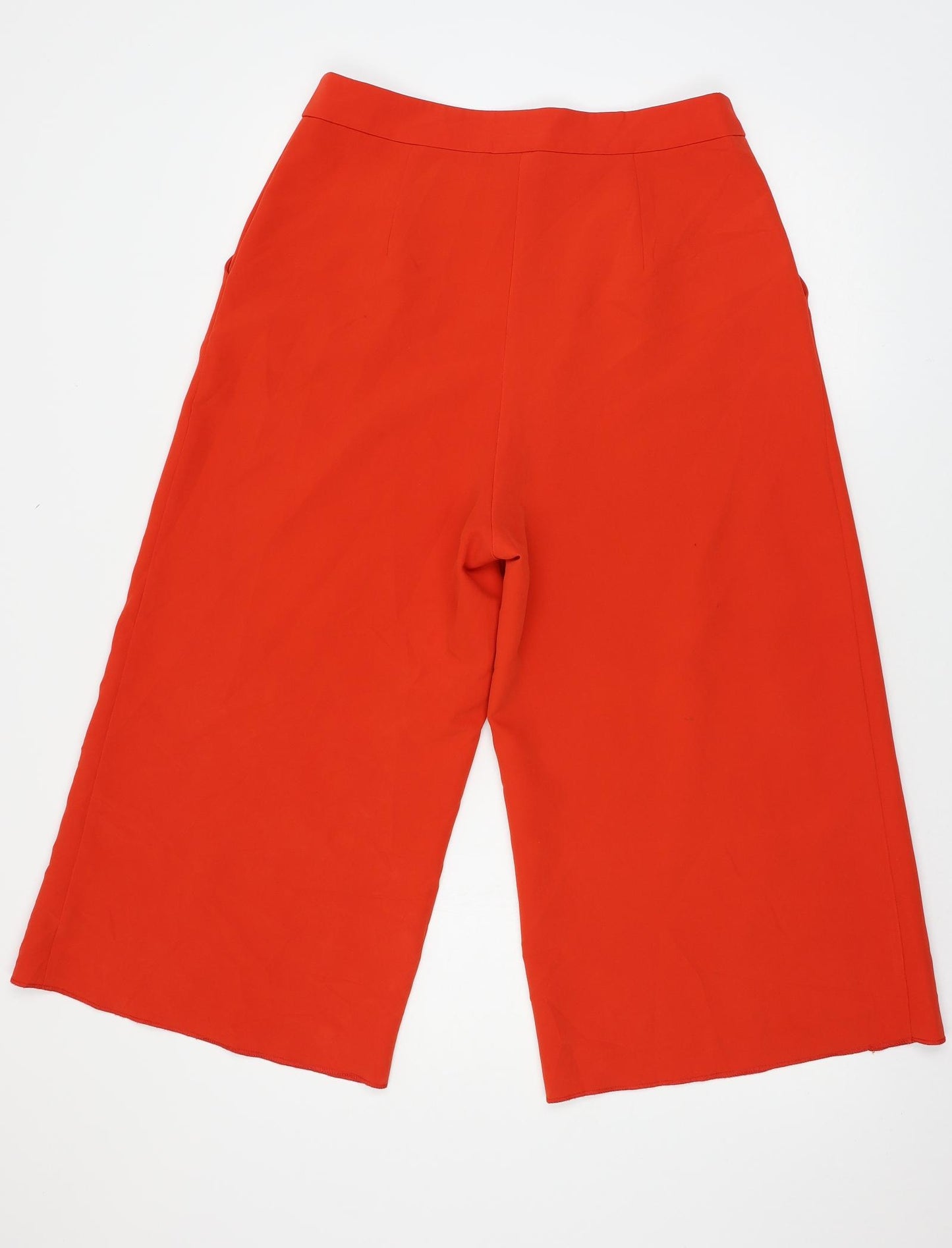 F&F Womens Red   Trousers  Size 12 L28 in