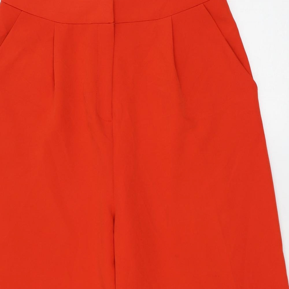 F&F Womens Red   Trousers  Size 12 L28 in