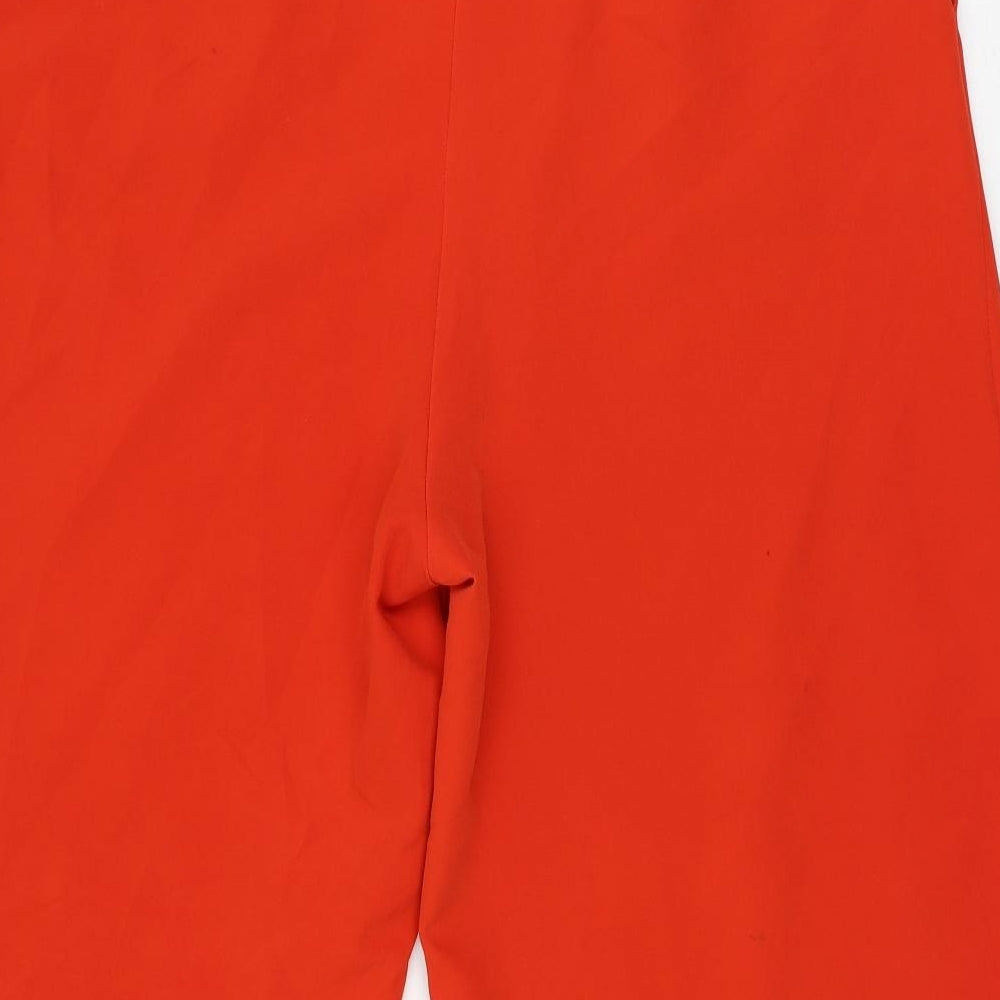 F&F Womens Red   Trousers  Size 12 L28 in