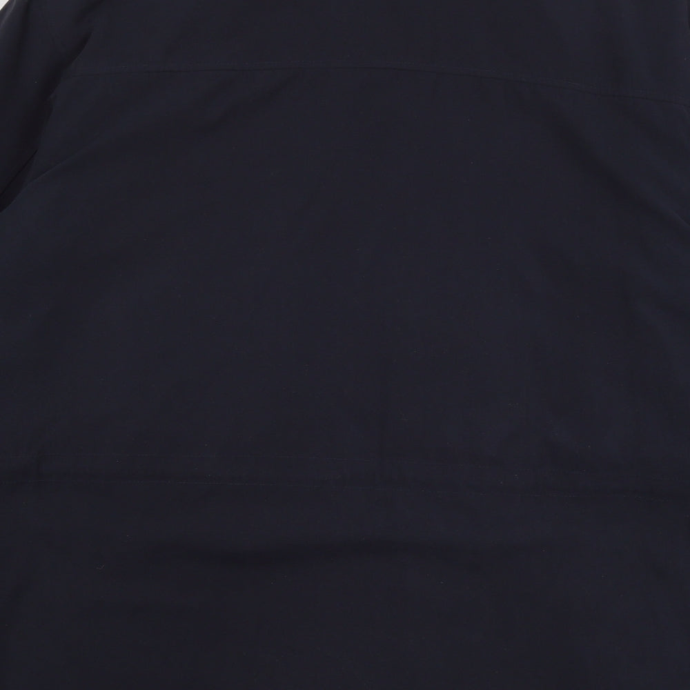 Award Mens Blue   Overcoat Coat Size XL
