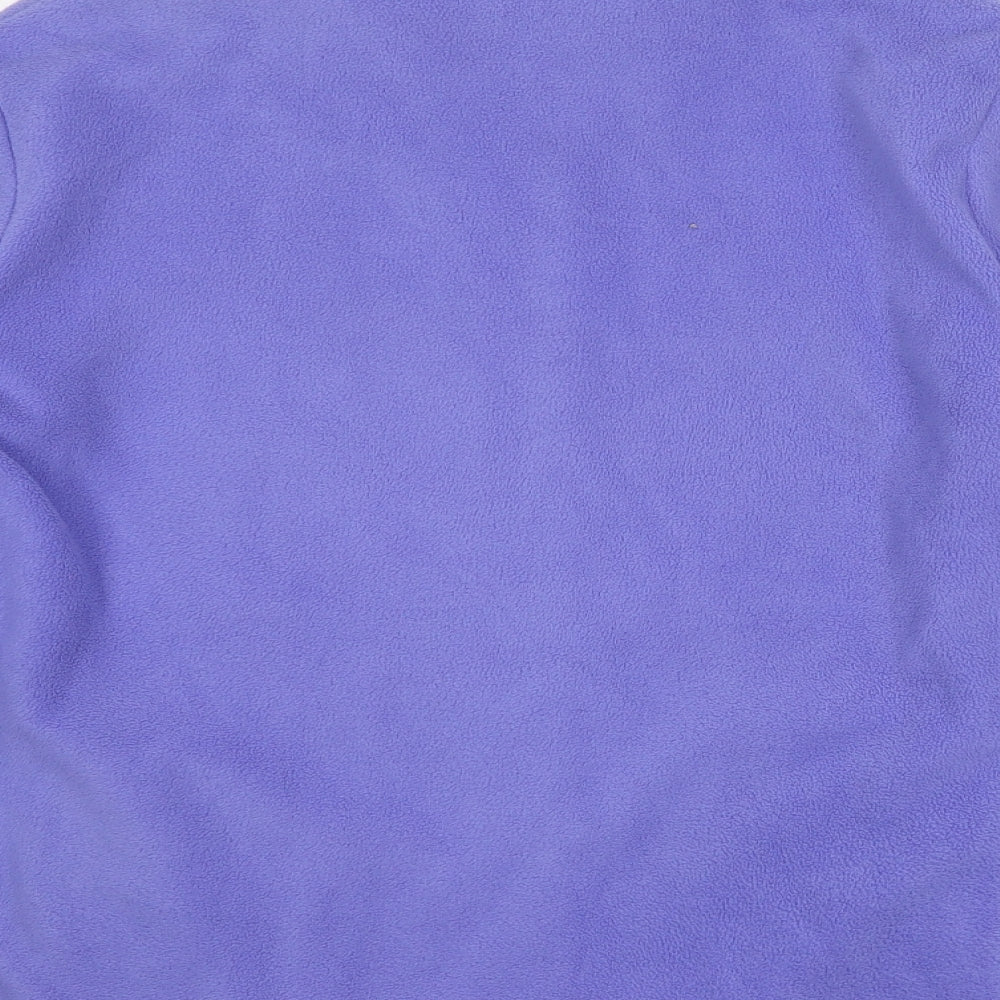 Marks and Spencer Womens Purple  Fleece Jacket  Size 20