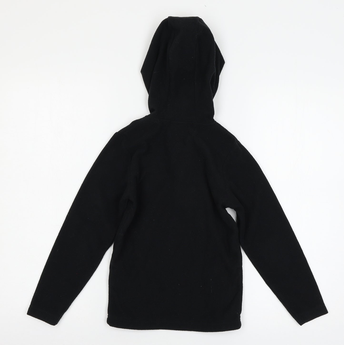 Mountain Warehouse Boys Black  Fleece Pullover Hoodie Size 7-8 Years