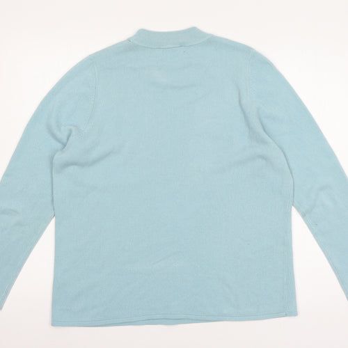 Bonmar Womens Blue  Knit Pullover Jumper Size 16