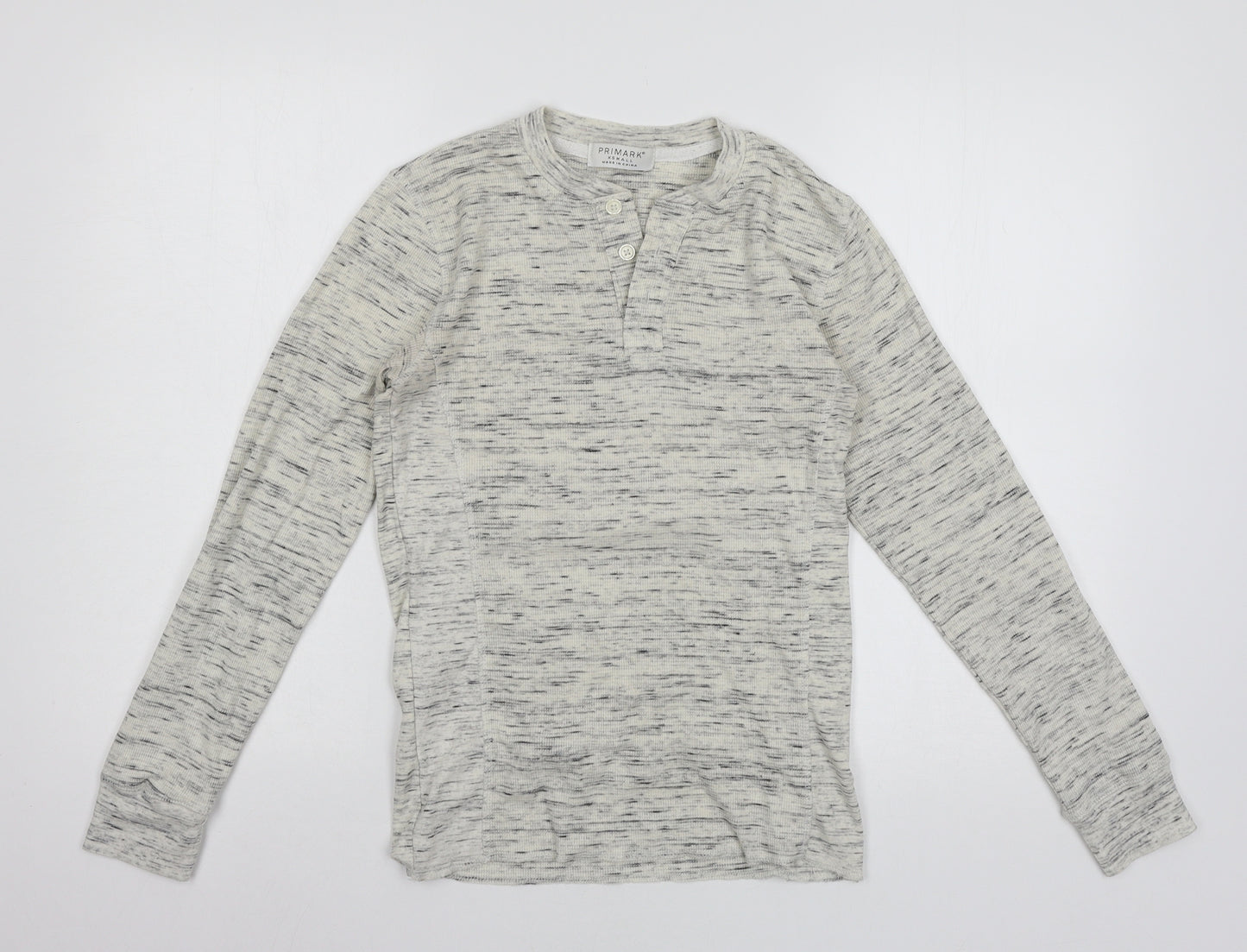 Primark Mens Grey  Jersey  T-Shirt Size XS