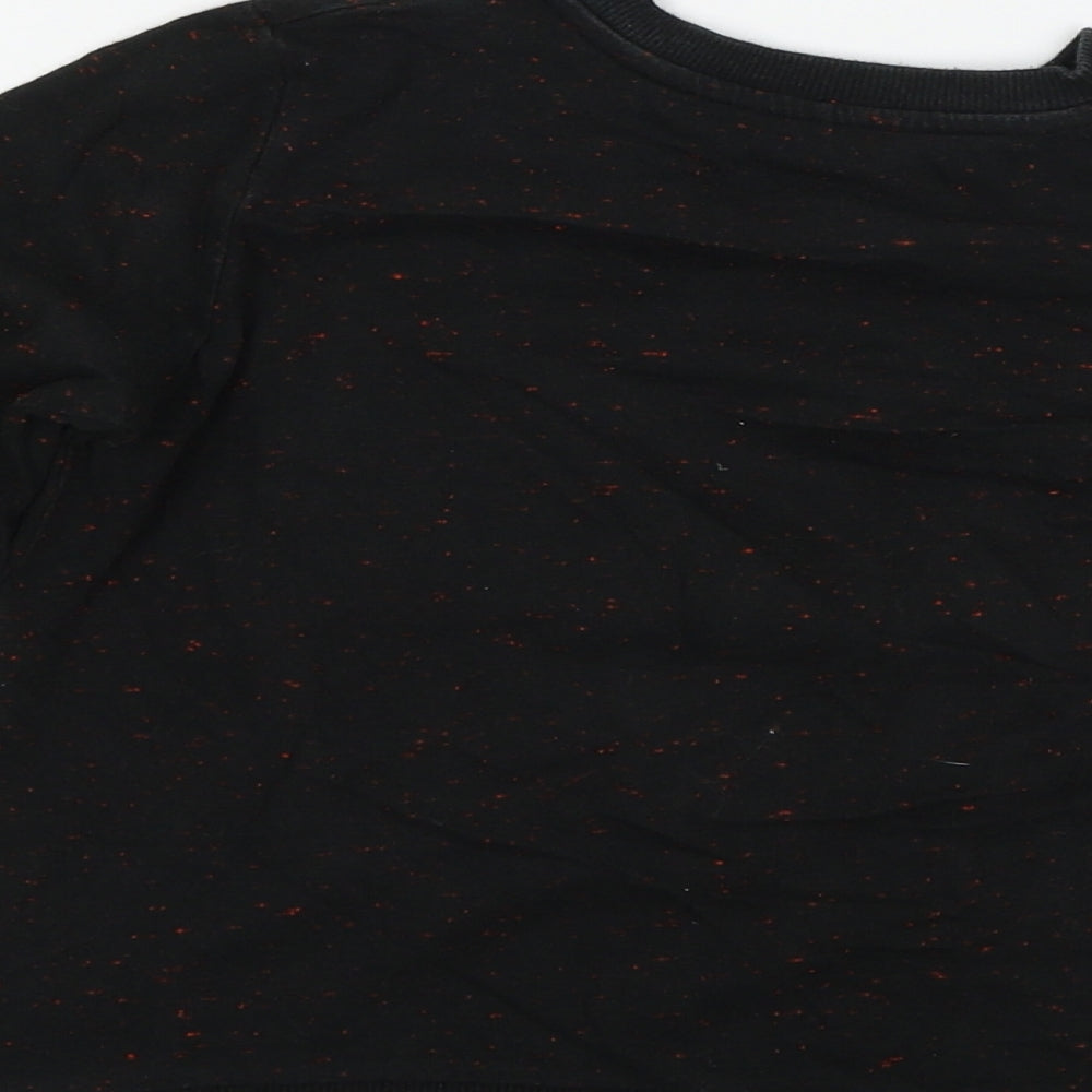 George Boys Black  Jersey Pullover Sweatshirt Size 4-5 Years  - Star Wars