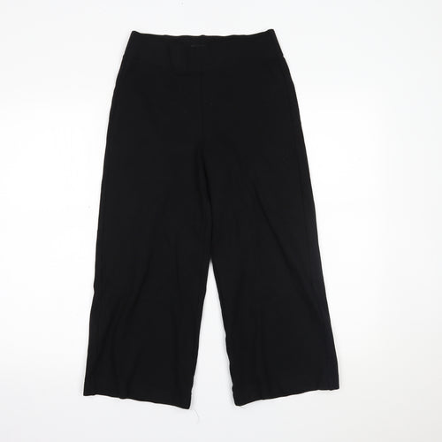 NEXT Womens Black   Trousers  Size 10 L20 in