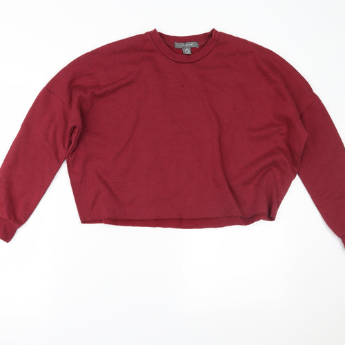 Primark Womens Red   Pullover Jumper Size 2XS
