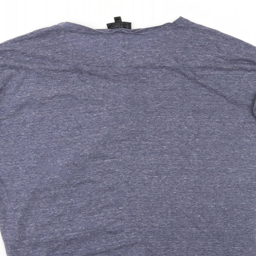 Topshop Womens Blue   Basic Blouse Size 6