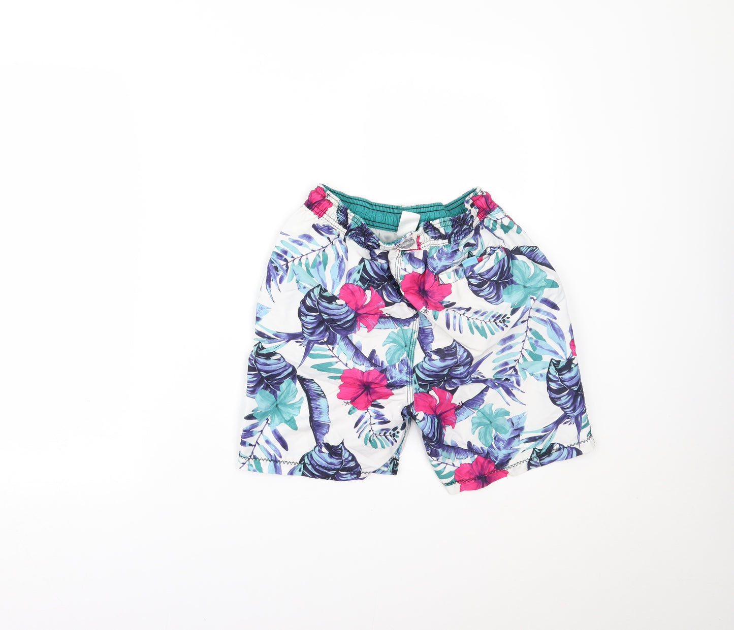NEXT Boys Multicoloured Floral  Sweat Shorts Size 12 Years