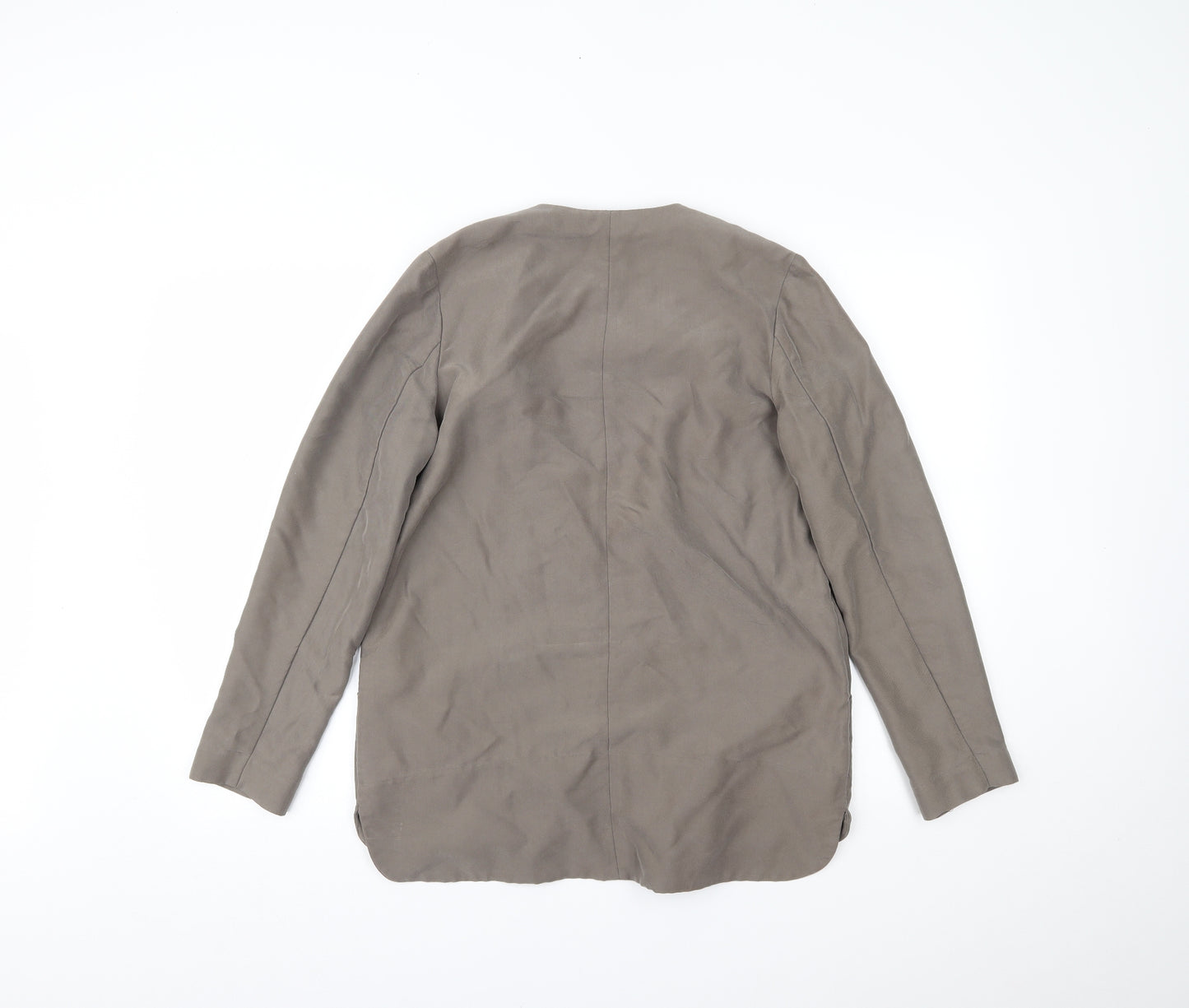 H&M Womens Green   Jacket Blazer Size 10