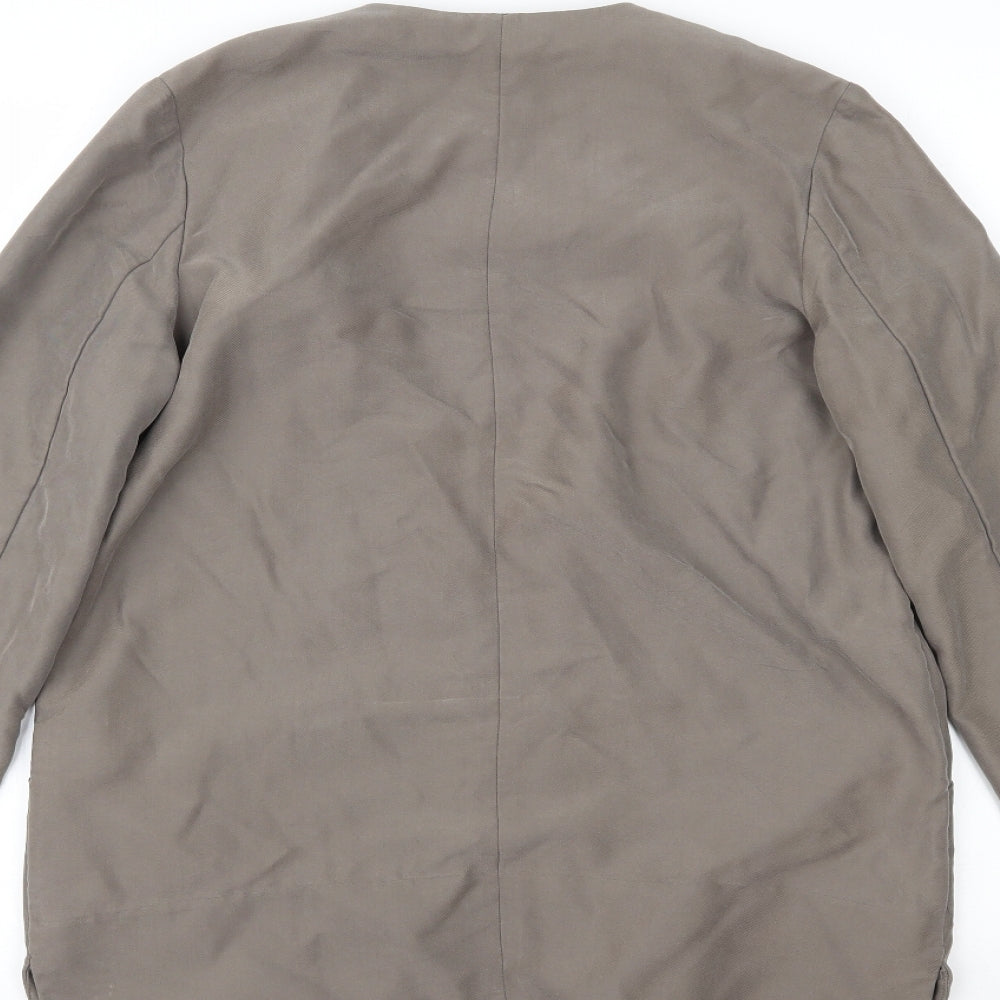 H&M Womens Green   Jacket Blazer Size 10