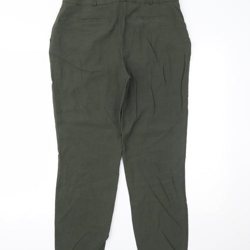 Dorothy Perkins Womens Green   Trousers  Size 12 L26 in