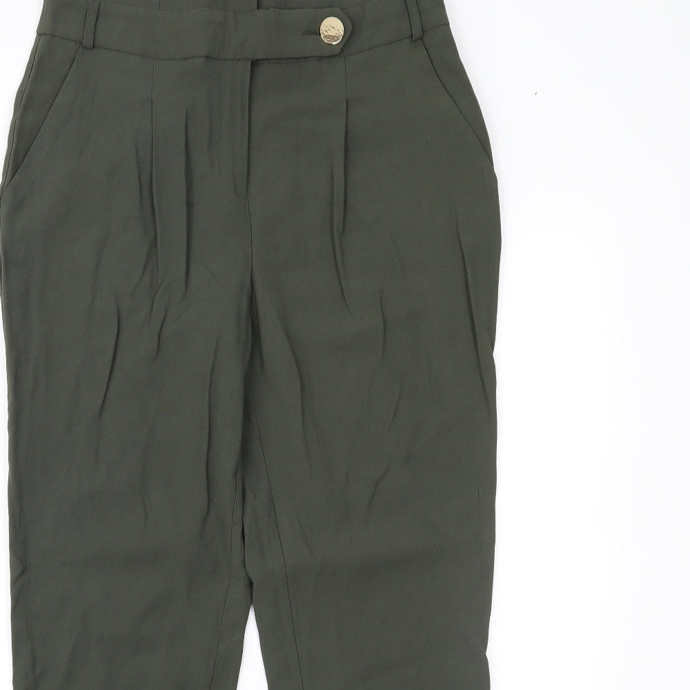 Dorothy Perkins Womens Green   Trousers  Size 12 L26 in