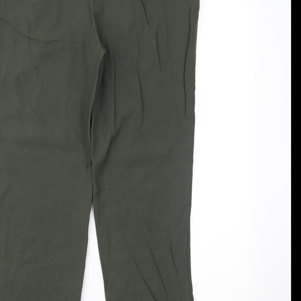 Dorothy Perkins Womens Green   Trousers  Size 12 L26 in