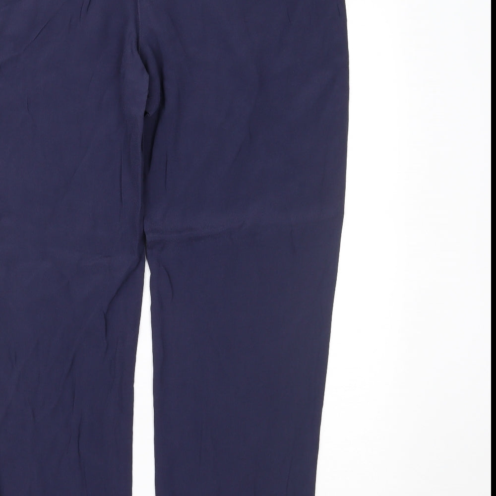 Marks and Spencer Womens Blue   Trousers  Size 14 L27 in