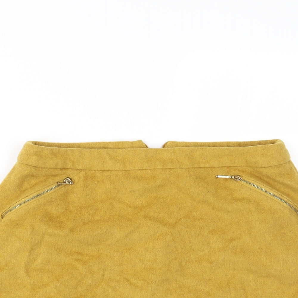 George Womens Yellow   Maxi Skirt Size 12