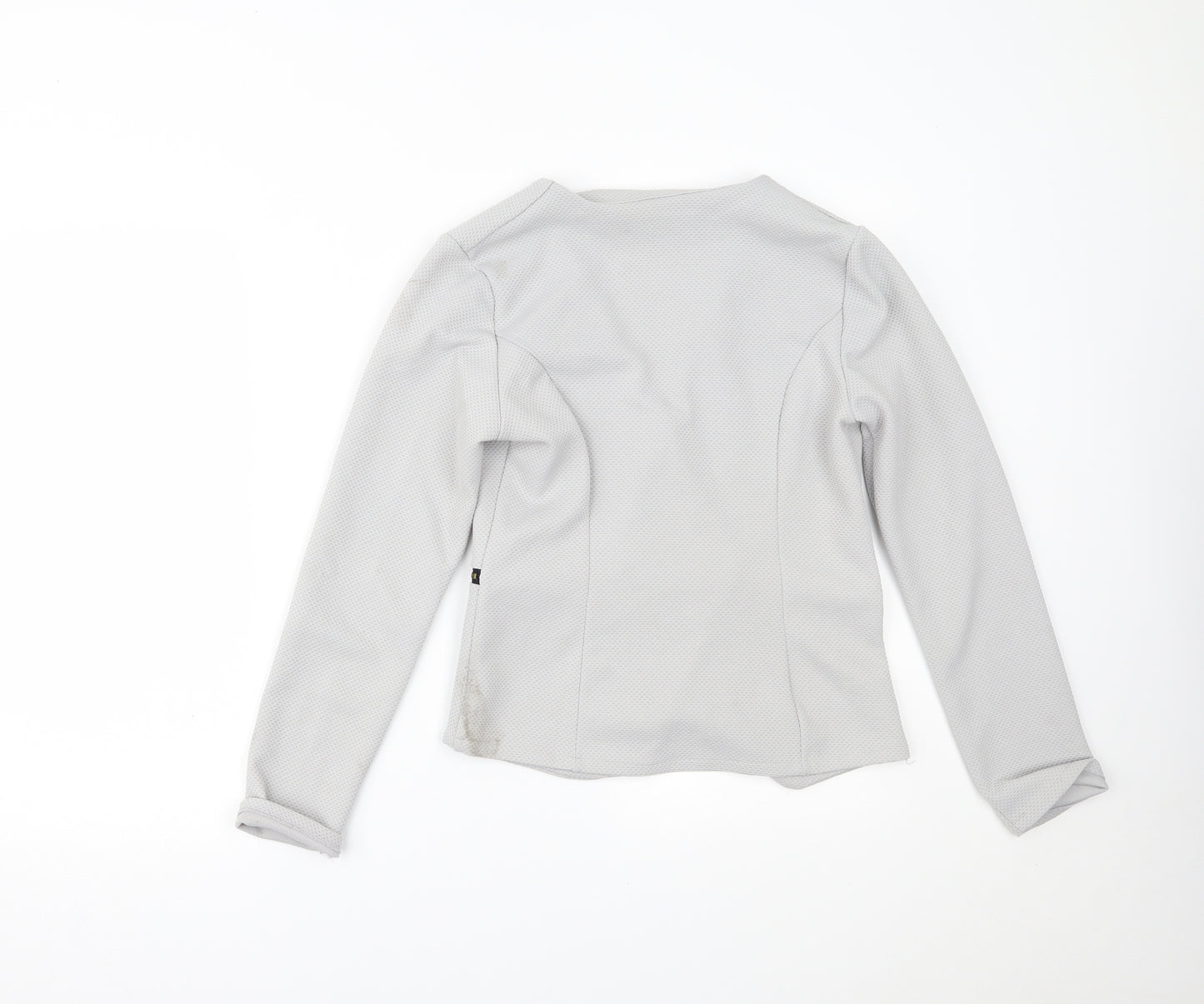 Preworn Womens Grey   Jacket Blazer Size M