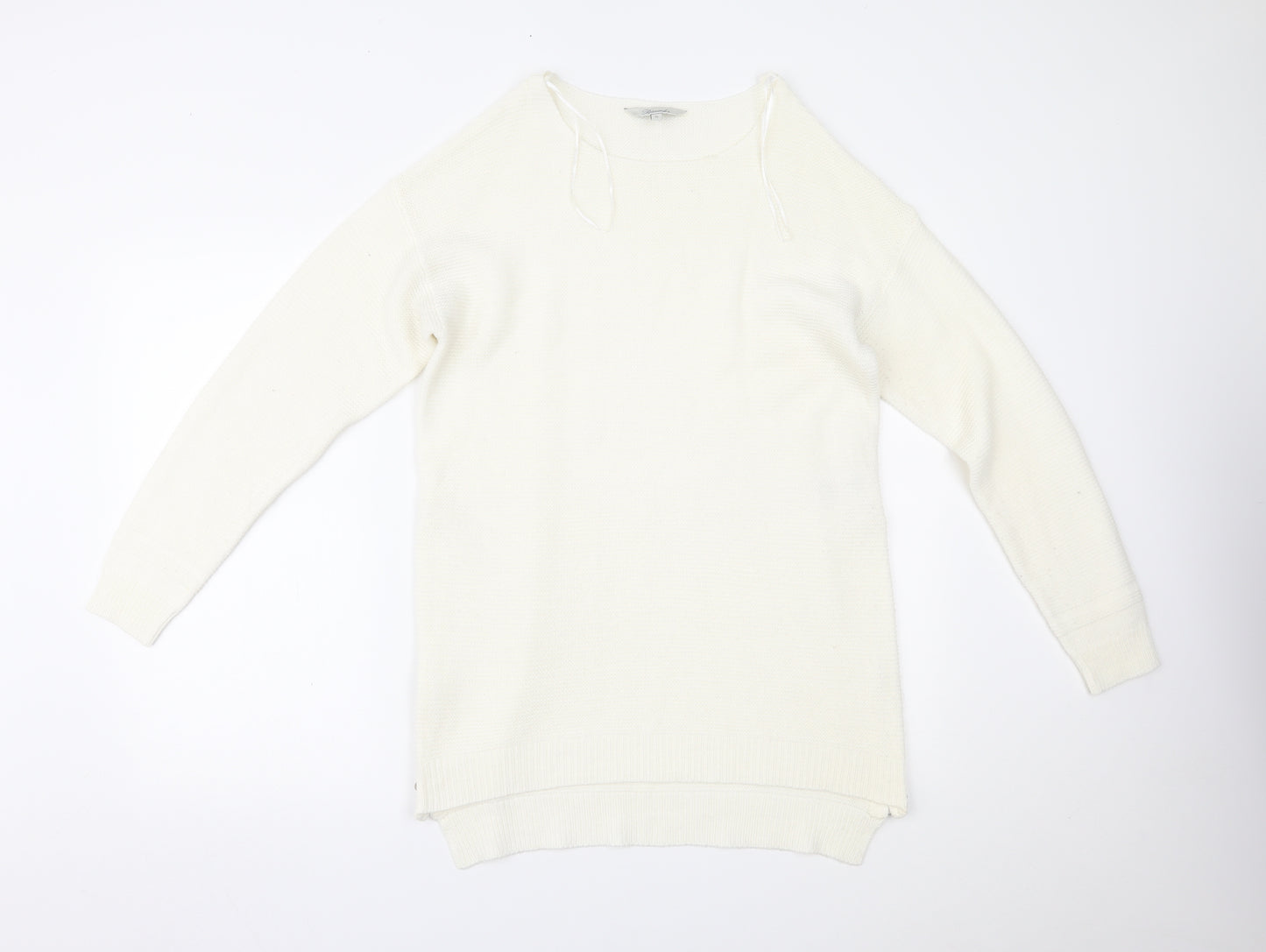 Peacocks Womens Ivory   Pullover Jumper Size M