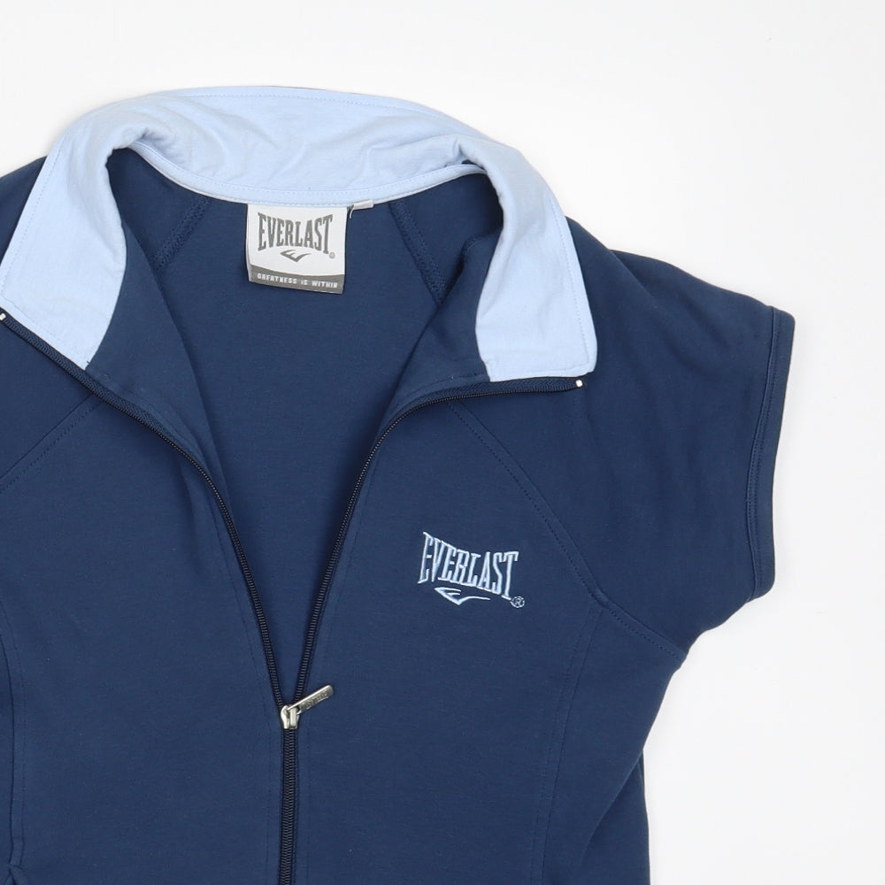 Everlast Womens Blue   Full Zip Jumper Size 10