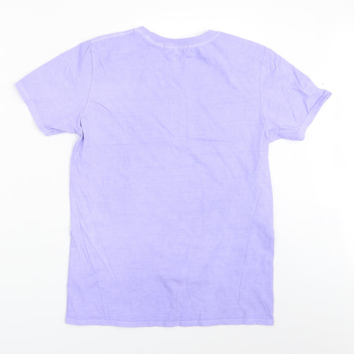 Missguided Womens Blue   Basic T-Shirt Size S