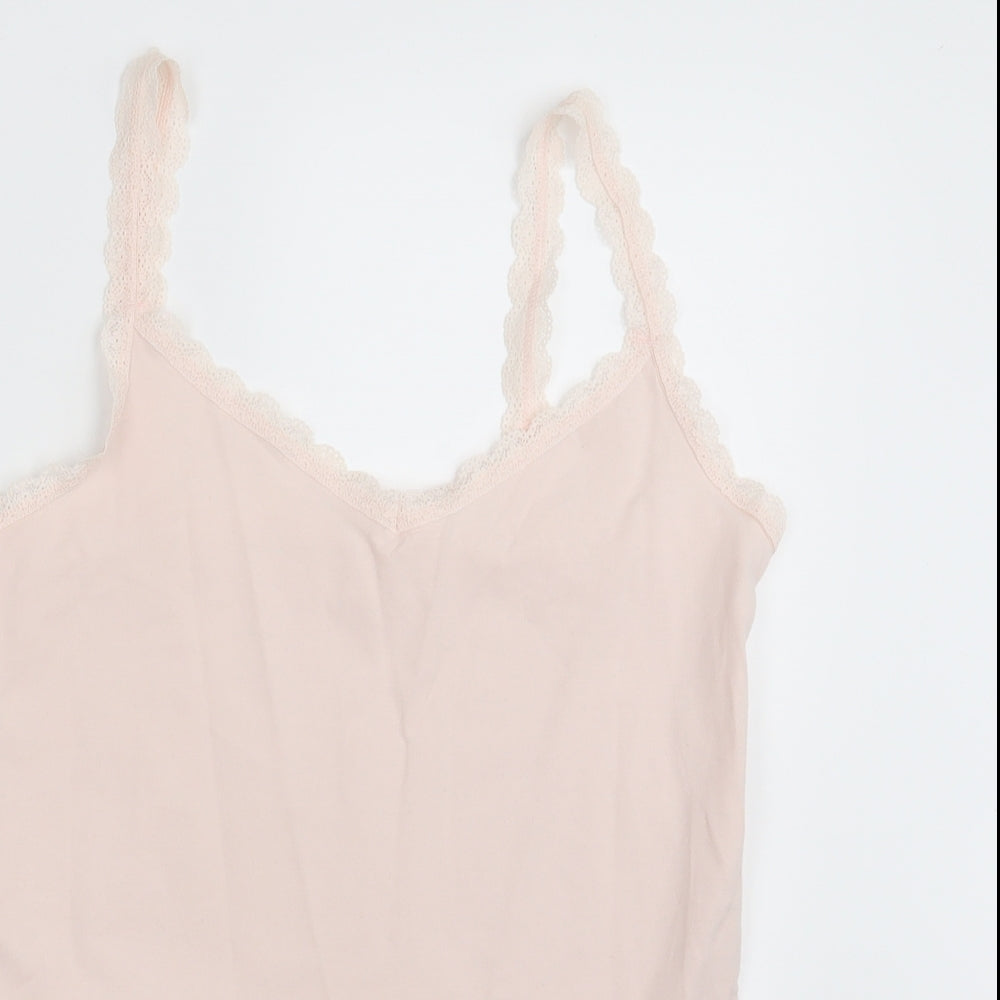 M&S Womens Pink   Camisole Tank Size 12
