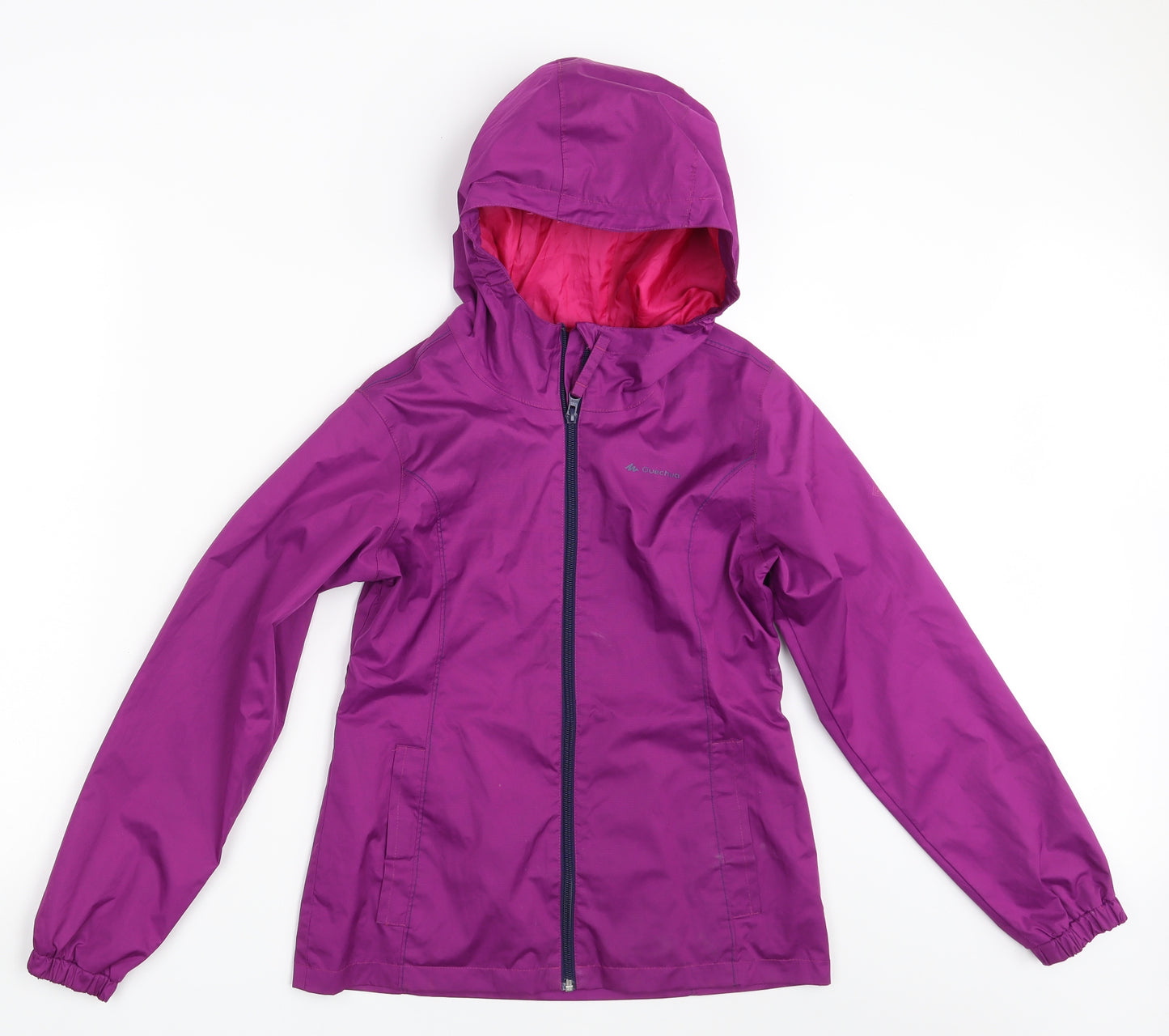 Quechua Girls Purple   Jacket Coat Size 12 Years