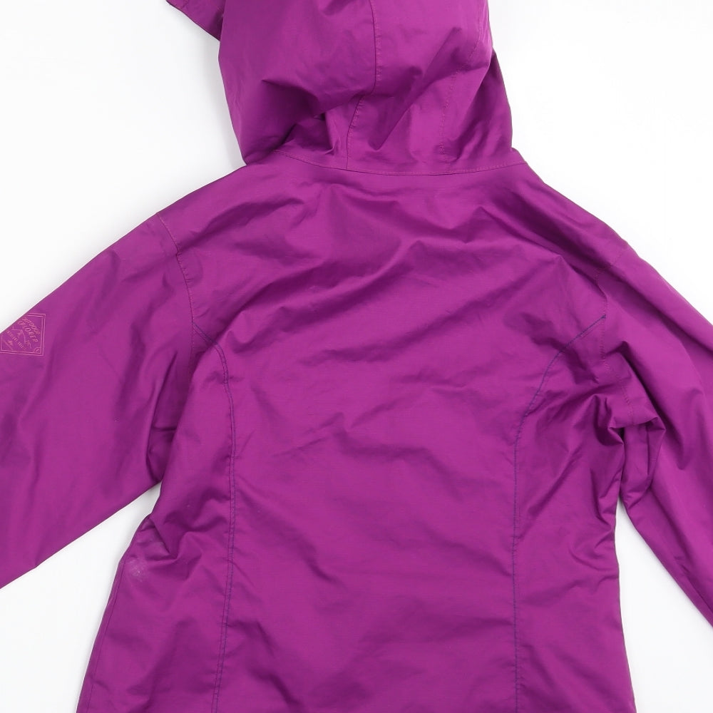 Quechua Girls Purple   Jacket Coat Size 12 Years